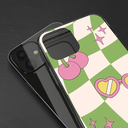 Retro Bloom Clear Phone Case