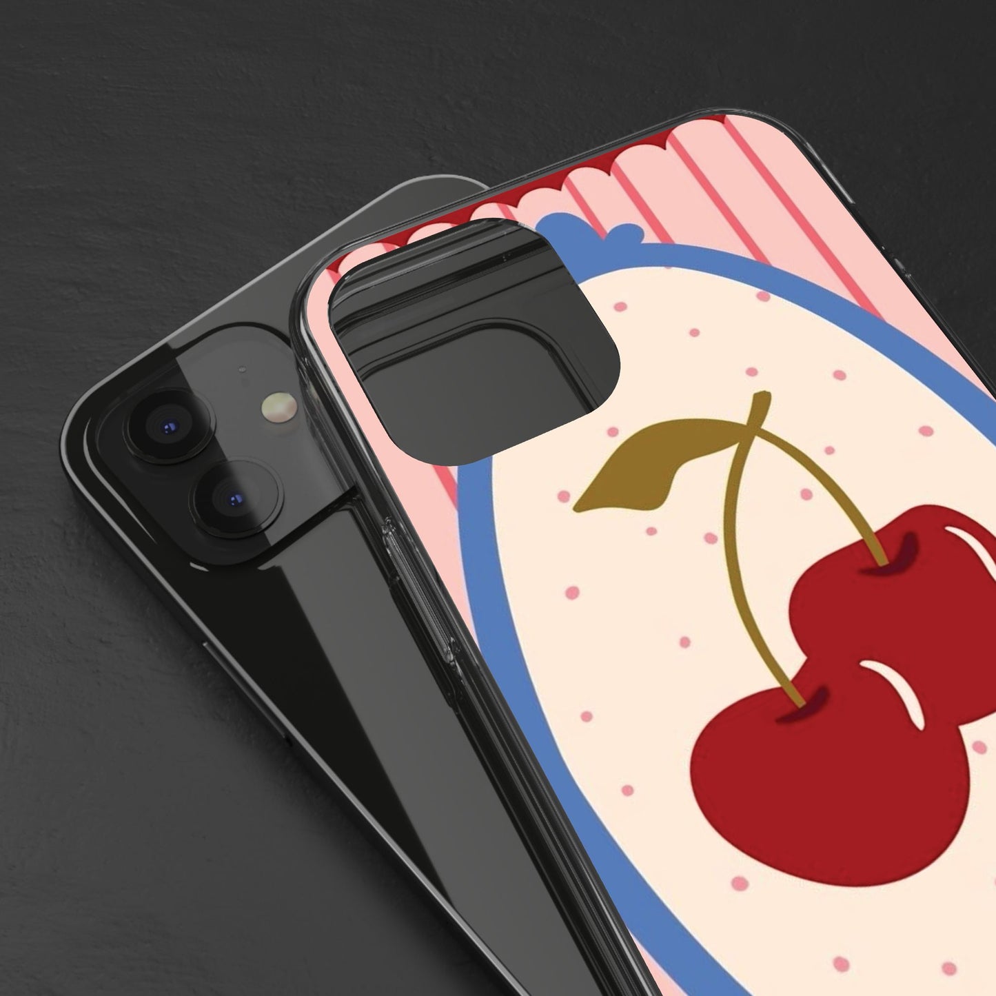 Cherry Blossom Clear Phone Case
