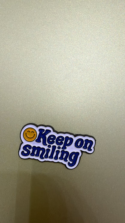 Mood & Quote Enamel Sticker