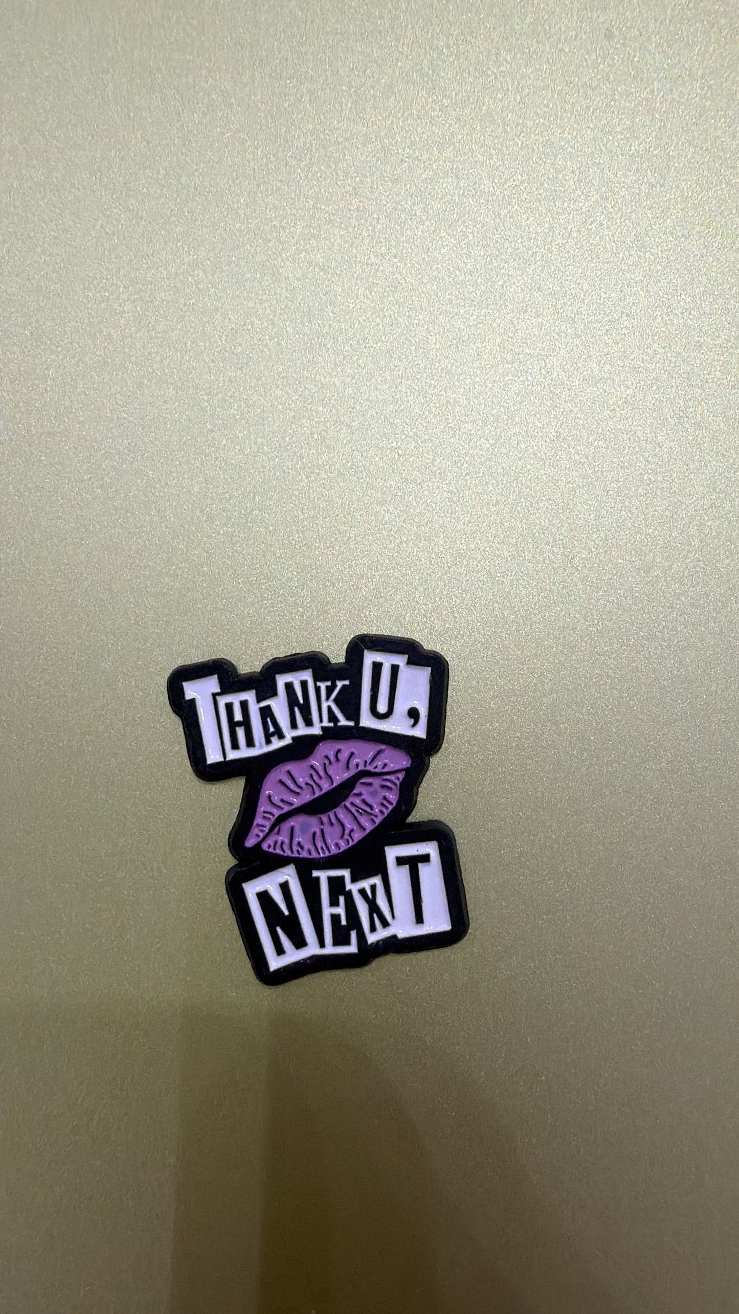 Mood & Quote Enamel Sticker