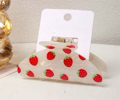 Fruit Collection Hair Claw Clips – 9 cm