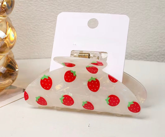 Fruit Collection Hair Claw Clips – 9 cm