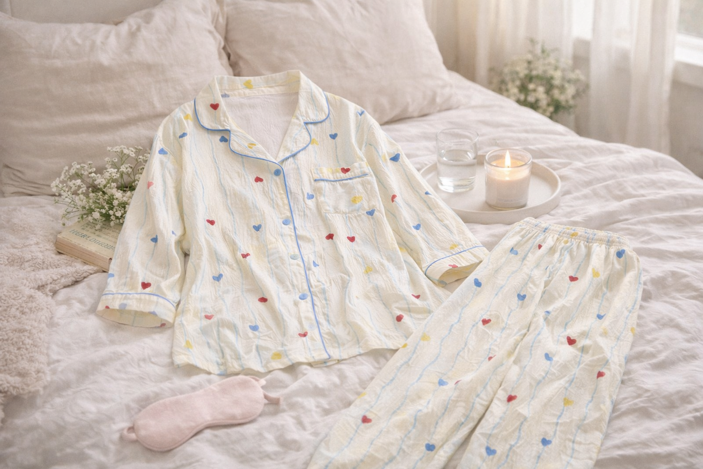 Sweet Hearts Pajama Set