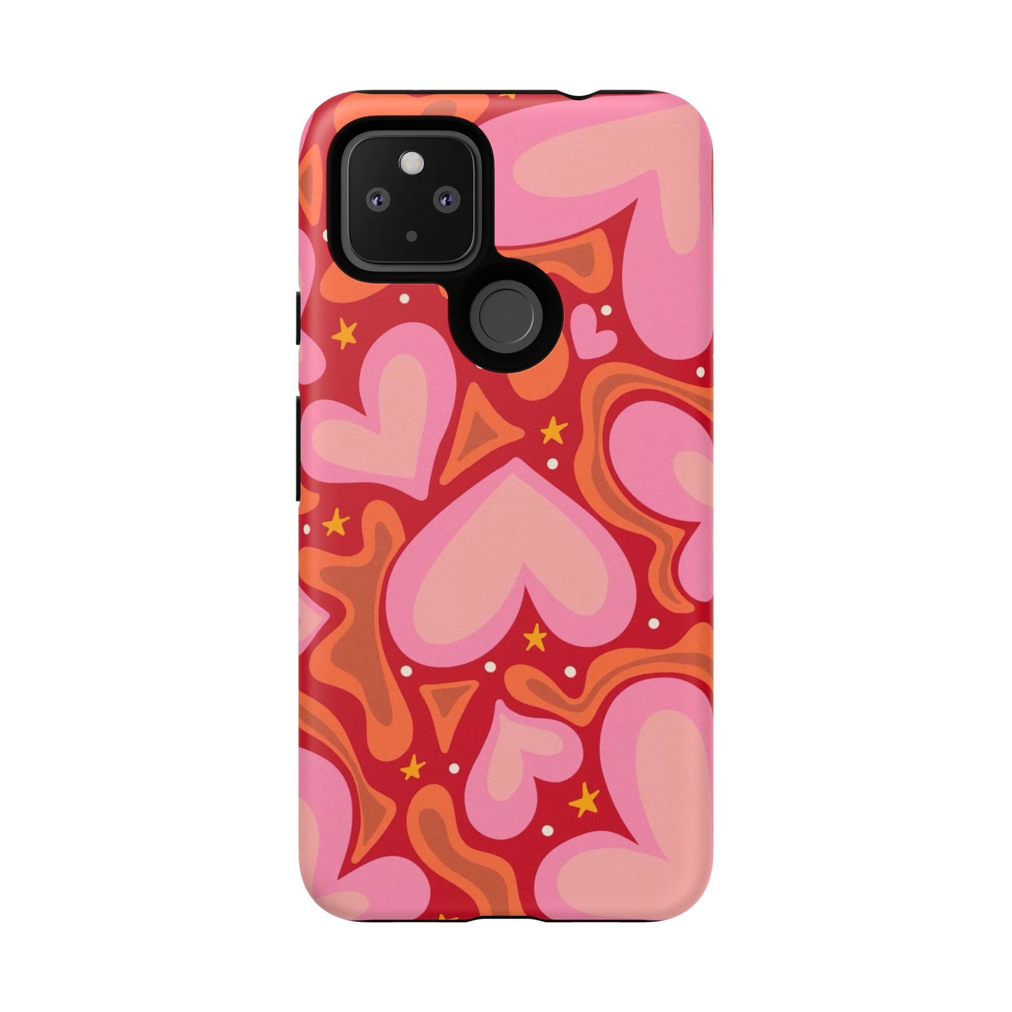 Retro Hearts Phone Case