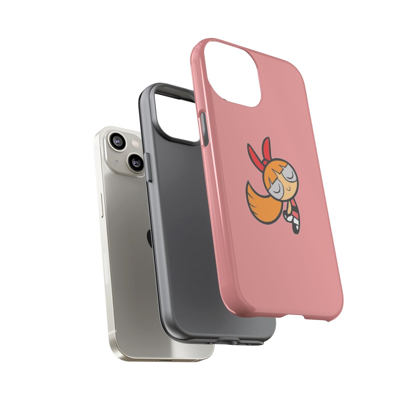 💖 Blossom Pink Powerpuff Phone Case