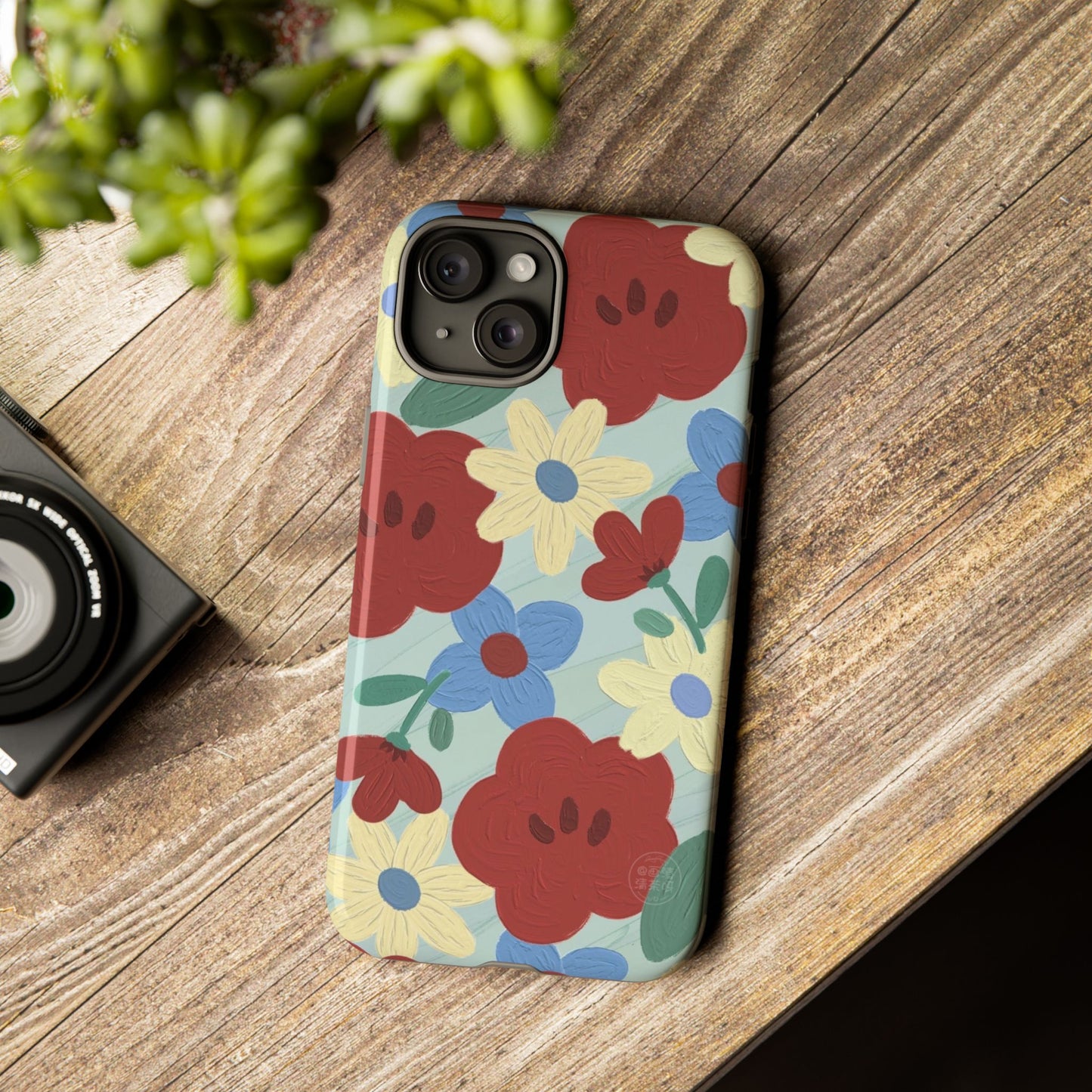 Retro Flower Power Phone Case 🌼
