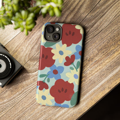 Retro Flower Power Phone Case 🌼