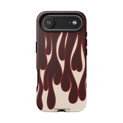 Dripping Flame Phone Case