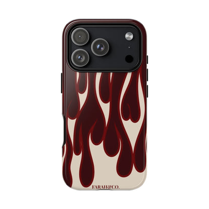 Dripping Flame Phone Case
