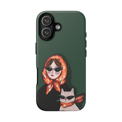 Lady & Cat Chic Phone Case