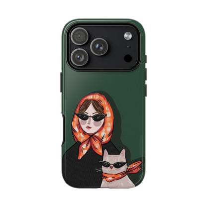 Lady & Cat Chic Phone Case